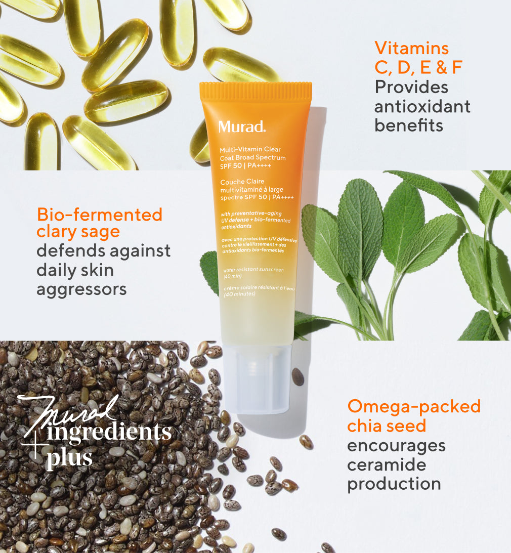 Multi-Vitamin Clear Coat Broad Spectrum SPF 50