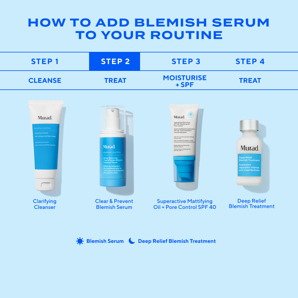 Biome-Balancing Clear & Prevent Blemish Treatment Serum