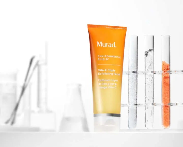 a tube of  Vita-C Triple Exfoliating Facial