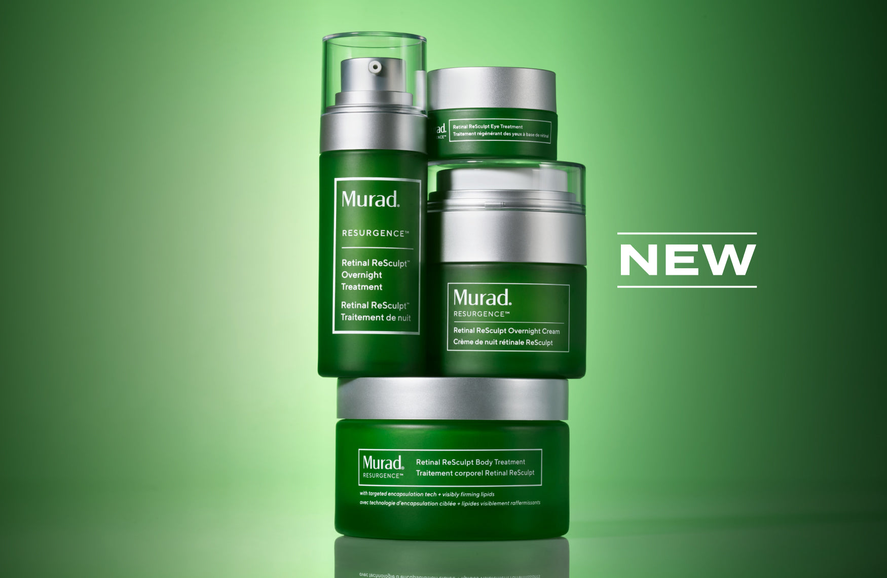 Your smoothing + sculpting restorative body ritual with Retinal ReSculpt Body Treatment