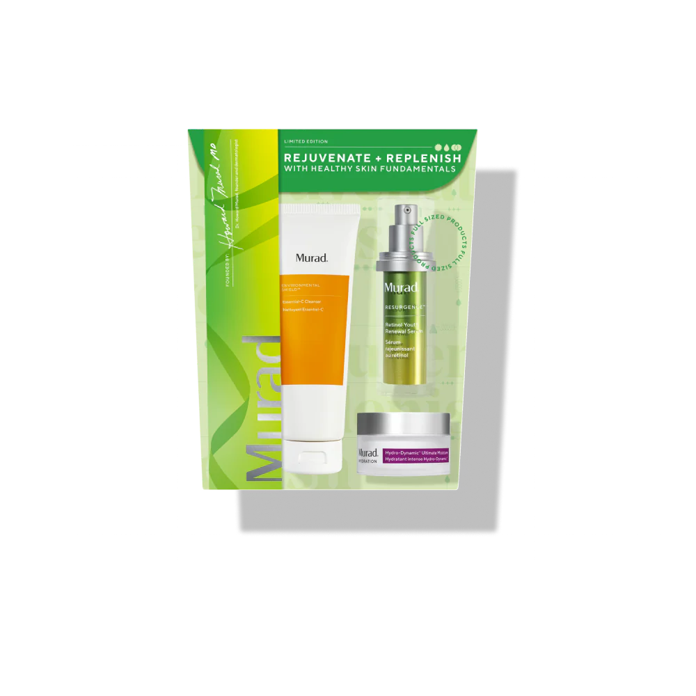 Rejuvenate + Replenish With Healthy Skin Fundamentals Gift Set