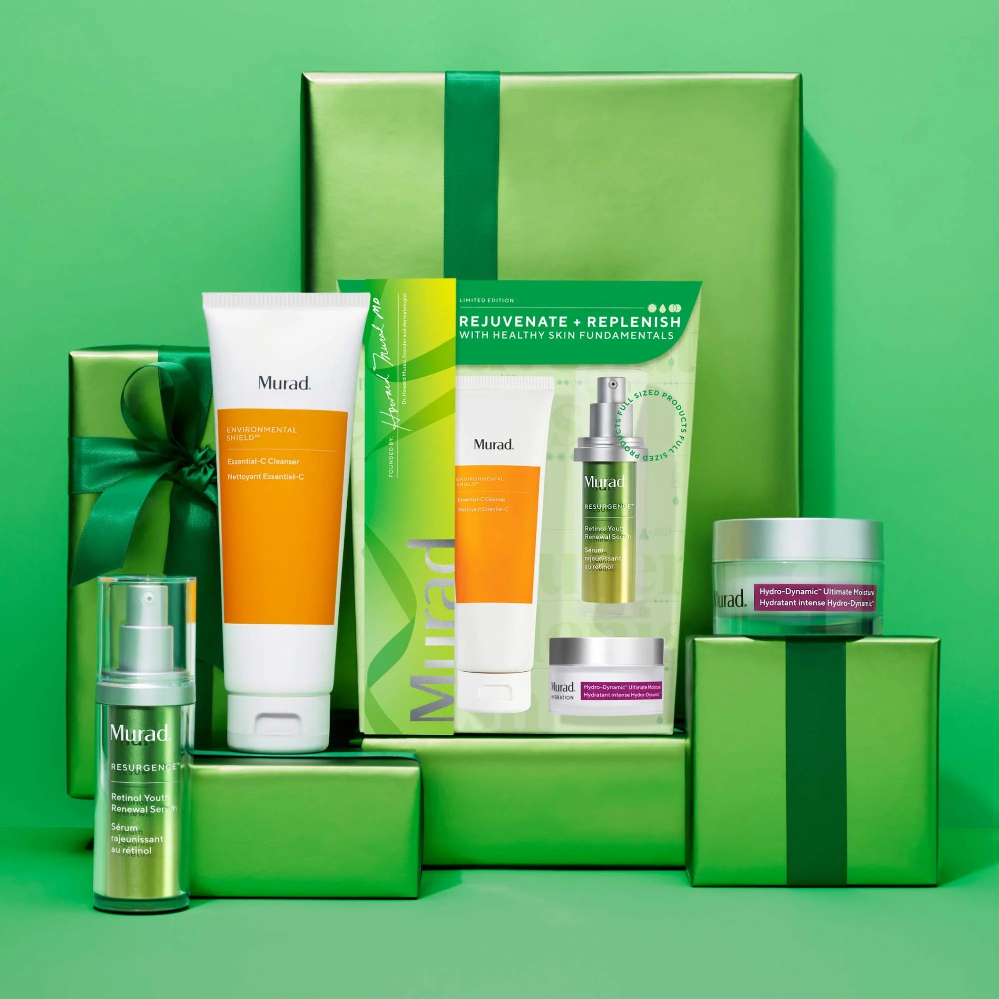 Rejuvenate + Replenish With Healthy Skin Fundamentals Gift Set