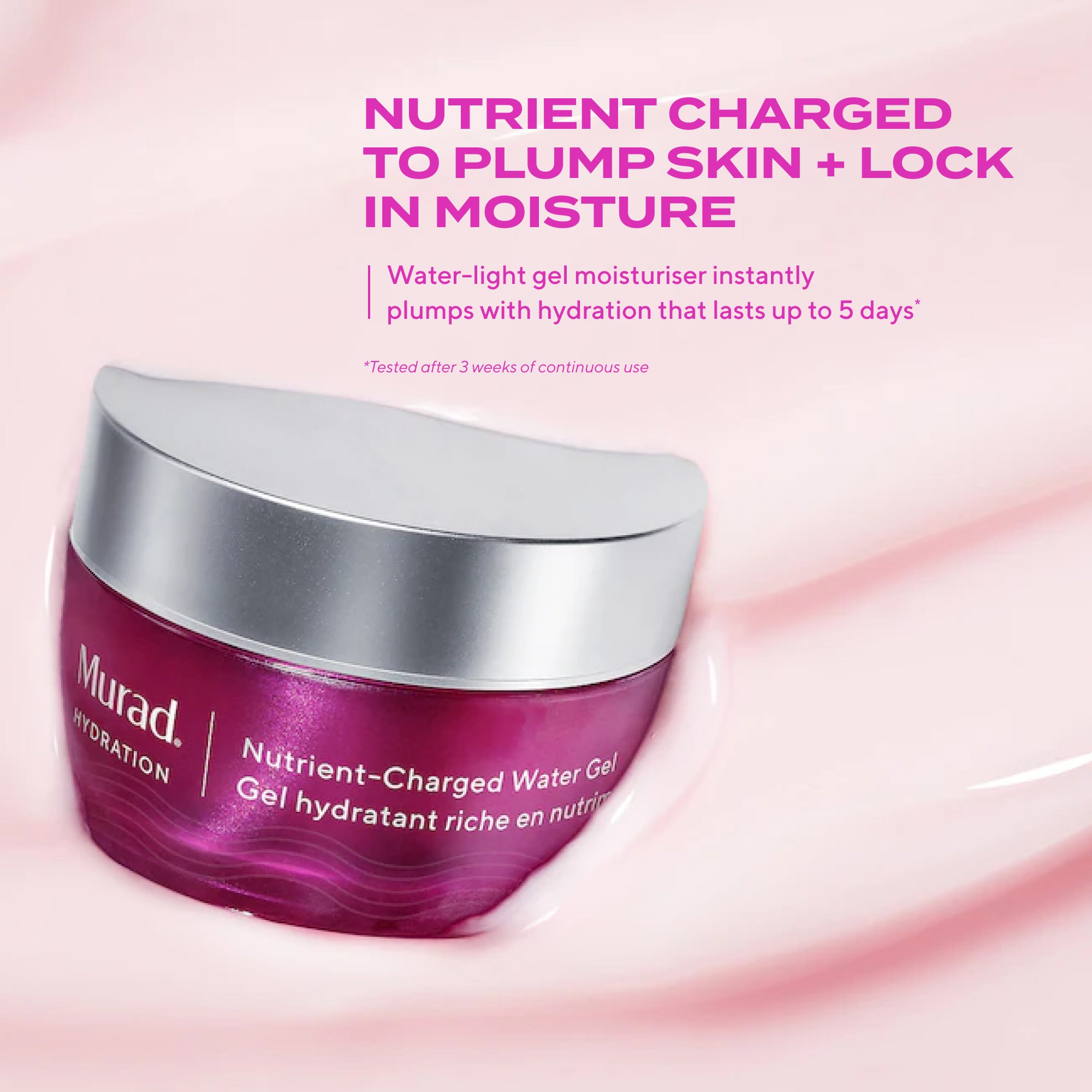 Nutrient-Charged Water Gel