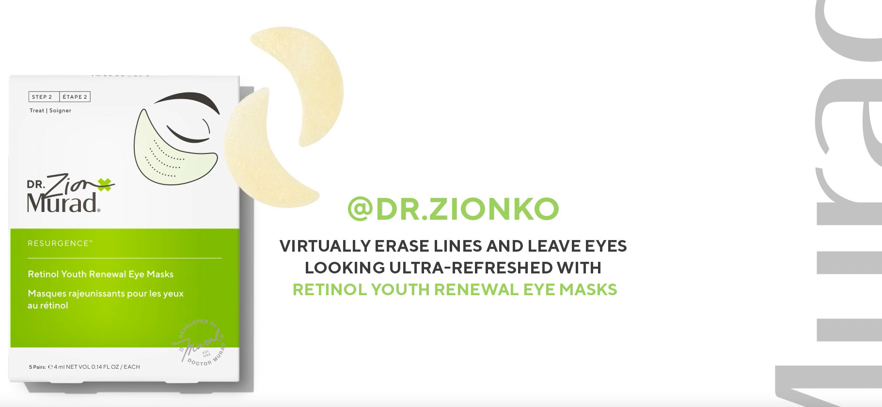 dr zion ko x retinol renewal eye masks thumbnail