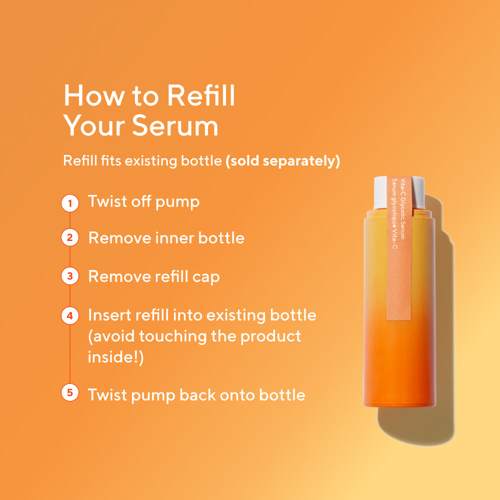 Vita-C Glycolic Serum Refill