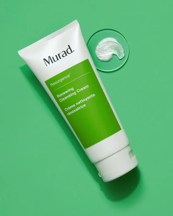 a tube of renewing cleansing cream